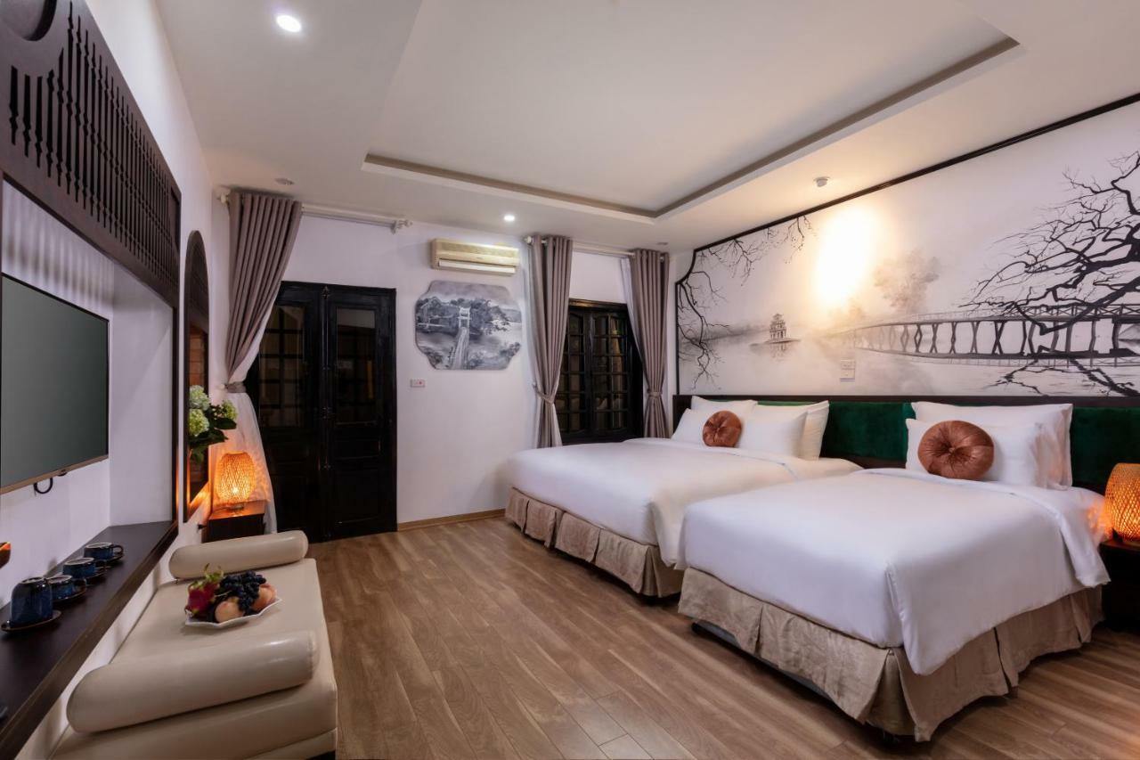 Hanoi Center Silk Lullaby Hotel And Travel Exterior foto