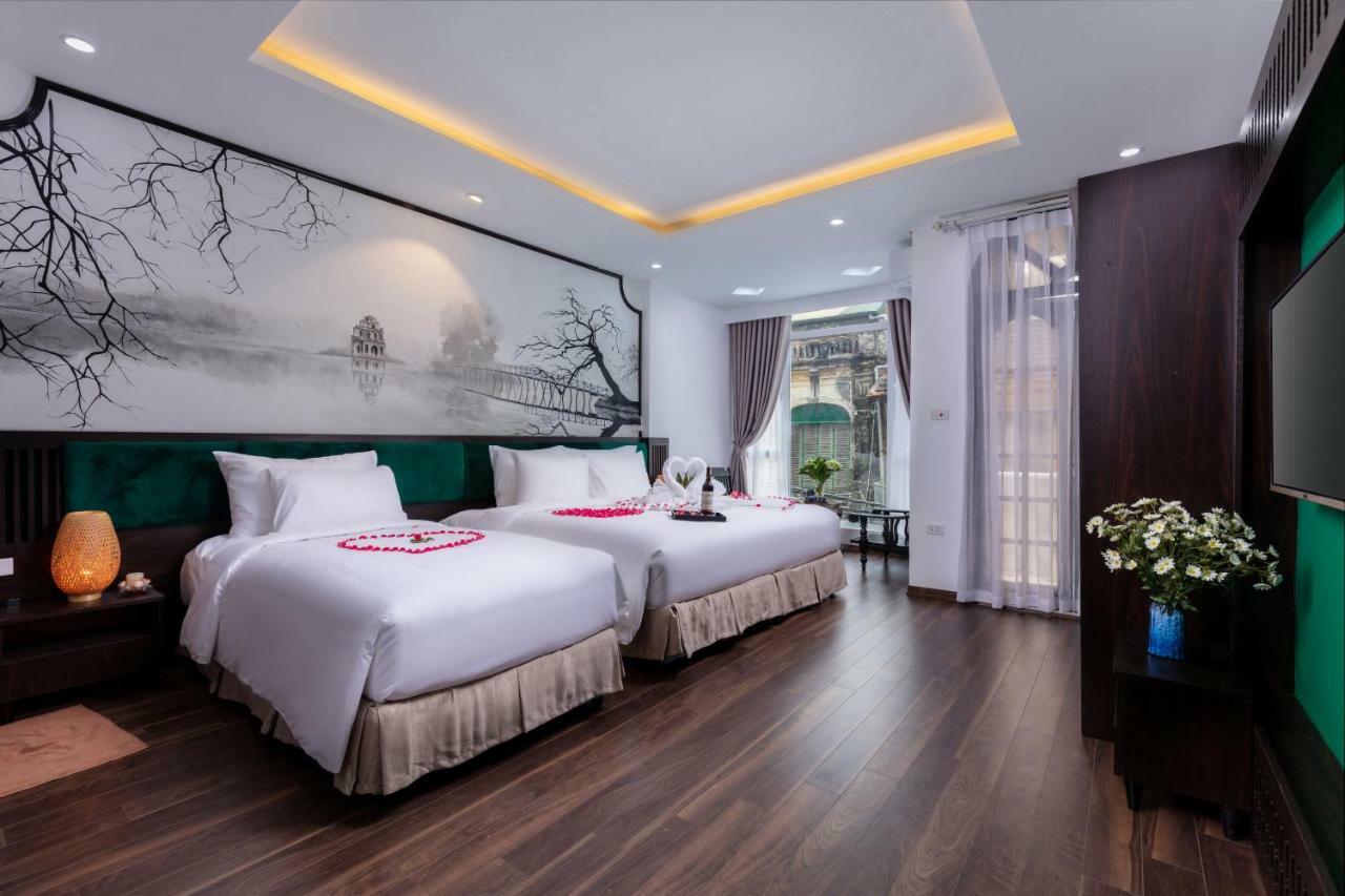 Hanoi Center Silk Lullaby Hotel And Travel Exterior foto