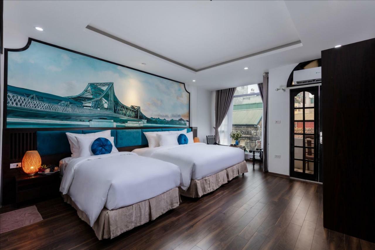 Hanoi Center Silk Lullaby Hotel And Travel Exterior foto